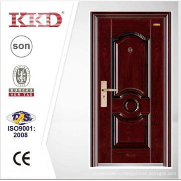 Нестандартные стальные двойная дверь с окна KKDFB-8013 из Китая